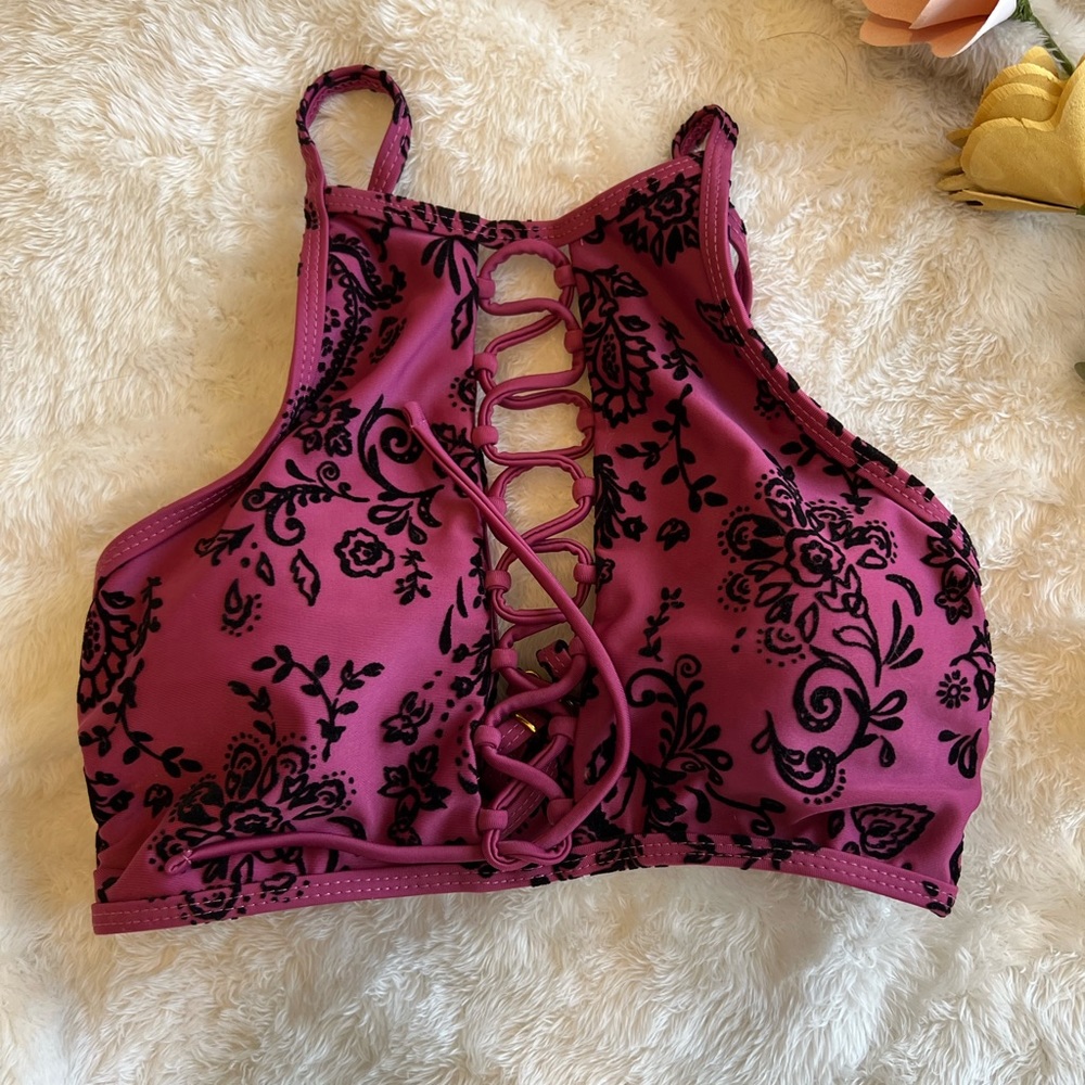 IBIZA Halter Swim Top